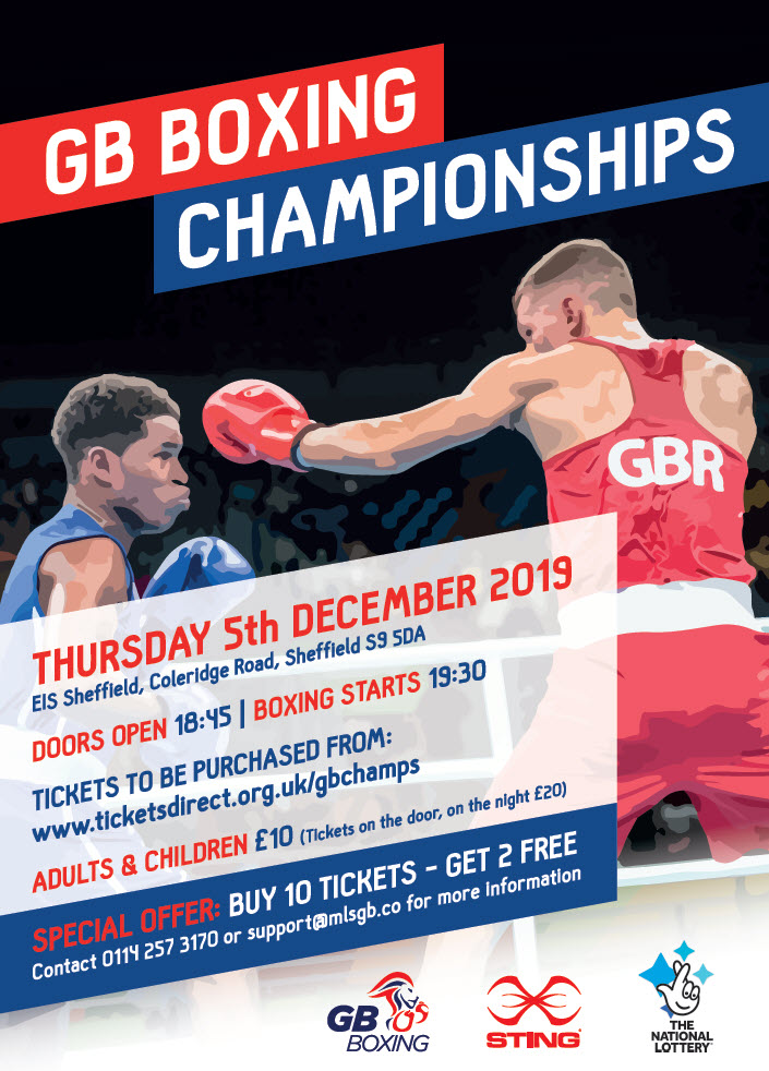 GB Boxing event poster
